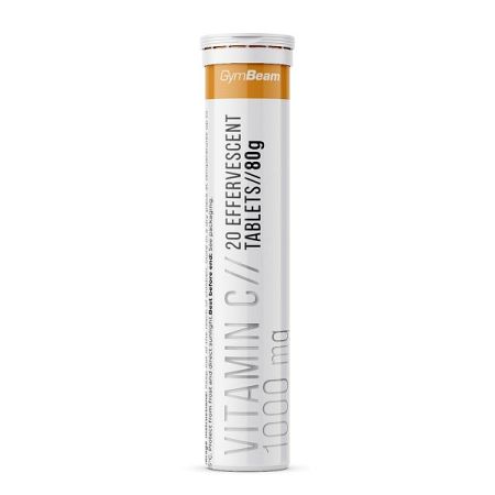 GymBeam Vitamín C 1000 mg 20 tab orange