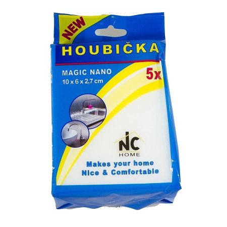 Hubka MAGIC NANO 10 x 6 x 2,7 cm, sada 5 ks