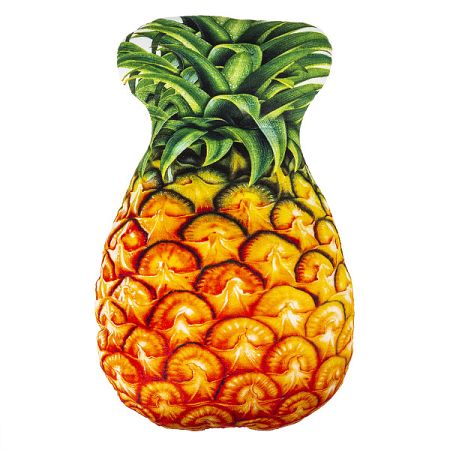 JAHU Tvarovaný vankúšik Ananás, 30 x 45 cm