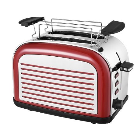 Kalorik TO 2500 R Hriankovač Retro, červená