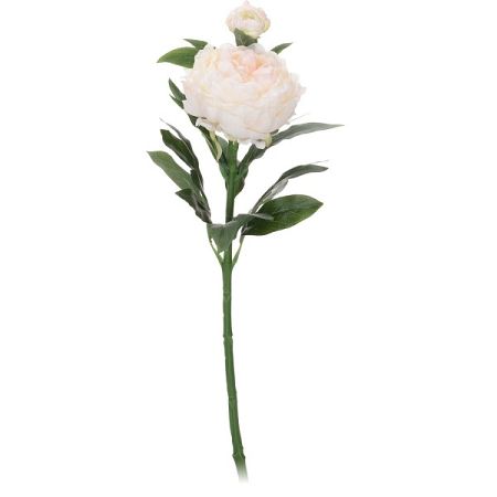 Koopamn Umelá kvetina Pivonka biela, 61 cm 