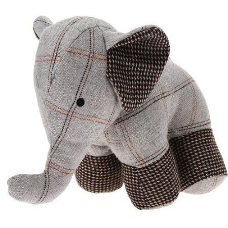 Koopman Dverná zarážka Elephant, svetlosivá