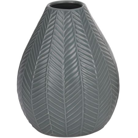 Koopman Keramická váza Montroi zelená, 15,5 cm
