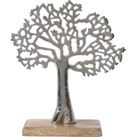 Koopman Kovový dekoračný strom, 23 x 8 x 27 cm