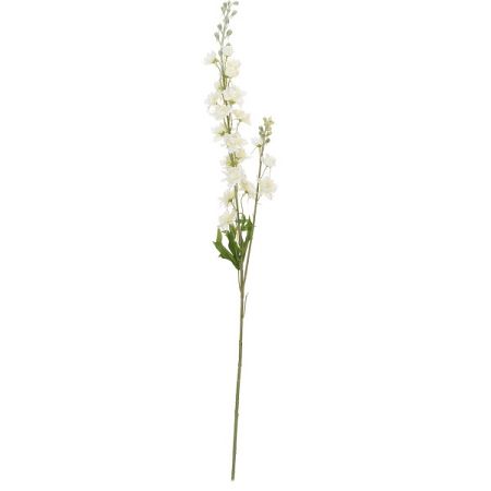 Koopman Umelá kvetina Delphinium biela, 85 cm