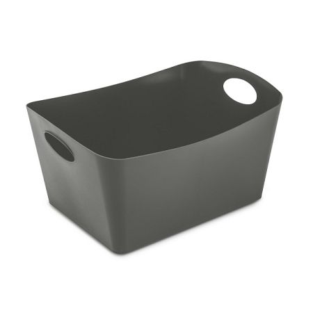 Koziol Úložný box Boxxx tmavosivá, 15 l