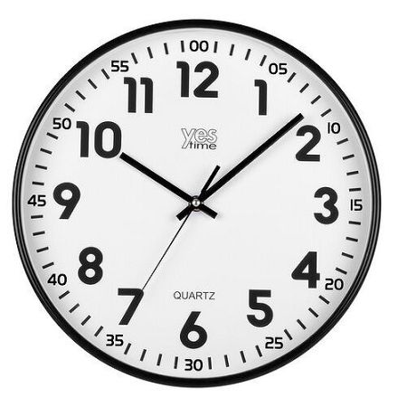 Lowell 00720N Nástenné hodiny pr. 30 cm