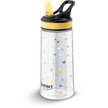 LT4035 šport.fľaša 0,5L žlt.STRAW LAMART