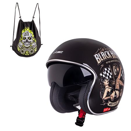 Moto prilba W-TEC V537 Black Heart