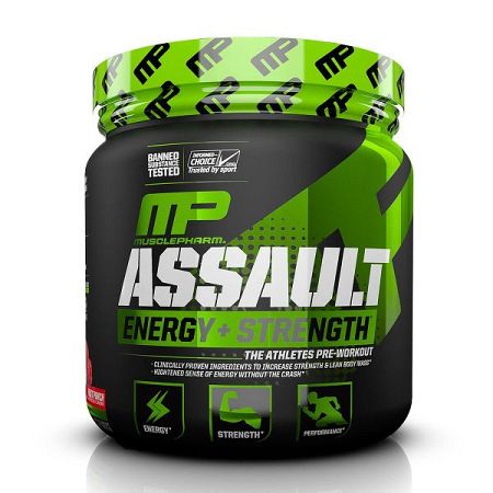 MusclePharm Assault Sport 333 g green apple