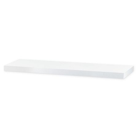 Nástenná polička Shelfy 80 cm, biela, 80 cm