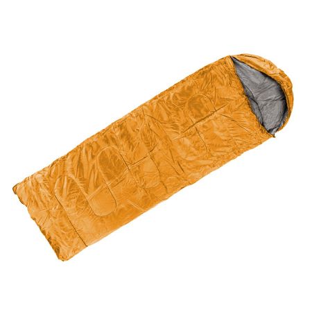 Nawalla Spací vak s podhlavníkom žltá, 5 °C