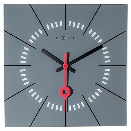 Nextime Stazione 8636gs nástenné hodiny