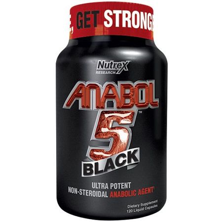 Nutrex - ANABOL 5 BLACK - 120 kaps