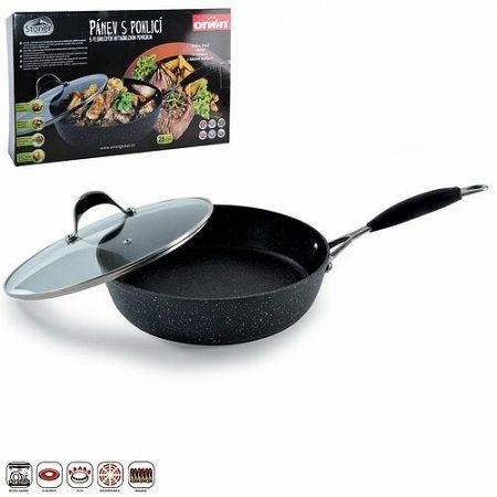 Orion Stoner Panvica s pokrievkou 28 cm, 28 cm