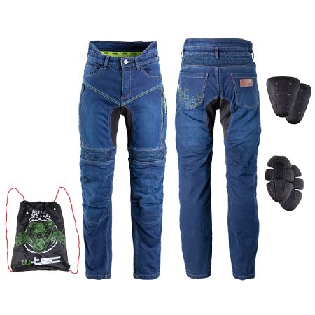 Pánske moto jeansy W-TEC Biterillo