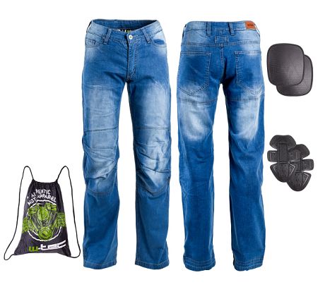Pánske moto jeansy W-TEC Davosh