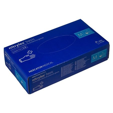 Rukavice Nitrylex Basic 100 ks, veľ. M