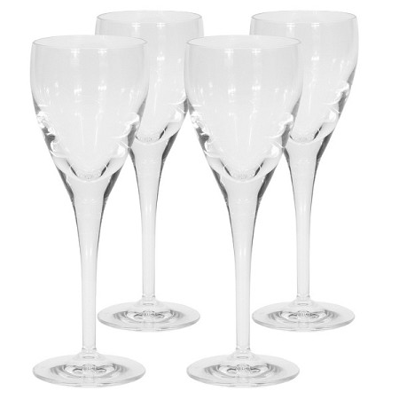 Sada pohárov na víno Crystal 220 ml, 4 ks