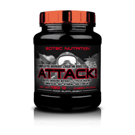 Scitec Nutrition Attack! 2.0 320 g cherry