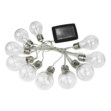 Sharks Solárne osvetlenie Žiarovky, 10 LED