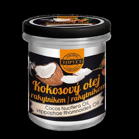 Topvet kokosový olej s rakytníkom 200 ml
