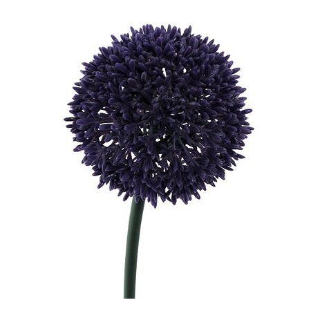 Umelá kvetina Cesnak tmavofialová, 68 cm