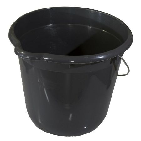 Vedro okrúhle 12 litrov, sivá