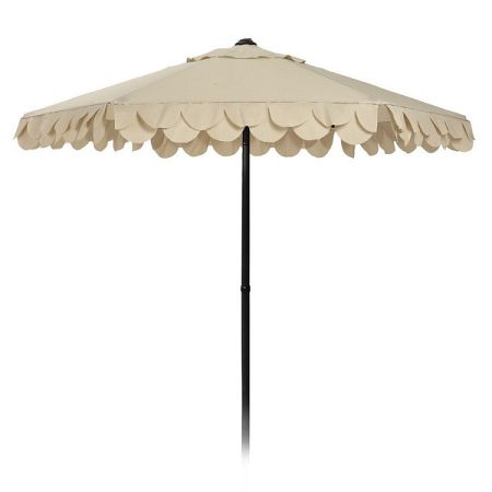 Záhradný slnečník Fringe béžová, pr. 180 cm