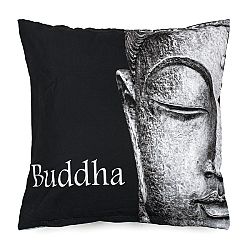 BO-MA Trading Obliečka na vankúšik Buddha face, 45 x 45 cm