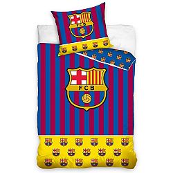 Carbotex Bavlnené obliečky FC Barcelona Erby, 140 x 200 cm, 70 x 90 cm