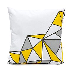 Domarex Obliečka na vankúš Yellow Space Love SEMI, 45 x 45 cm