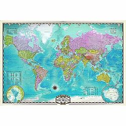 EUROGRAPHICS Puzzle Mapa světa 2000 dílků