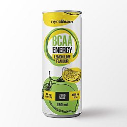 Gymbeam BCAA Energy drink 24 x 250 ml lemon lime