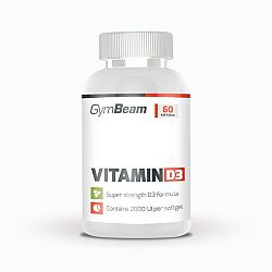 GymBeam Vitamin D3 2000 IU 120 kaps