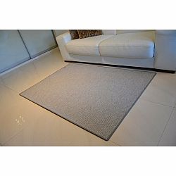 Vopi Kusový koberec Nature sivá, 80 x 150 cm