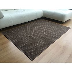 Vopi Kusový koberec Valencia hnedá, 80 x 150 cm