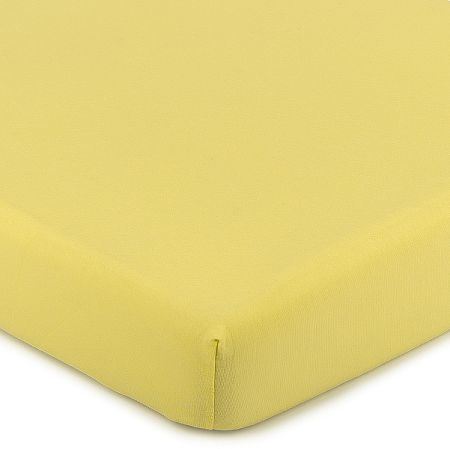 4Home Jersey prestieradlo s elastanom žltá, 180 x 200 cm