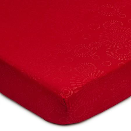 BO-MA Trading Prestieradlo Elisa mikrovlákno červená, 90 x 200 cm