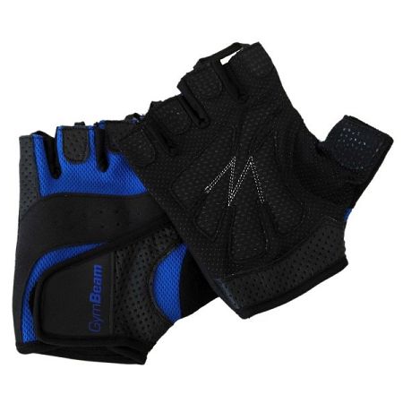 GymBeam Fitness rukavice Dexter black - blue L