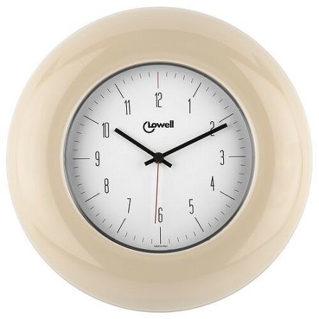 Lowell 03300C Dizajnové nástenné hodiny pr. 33 cm