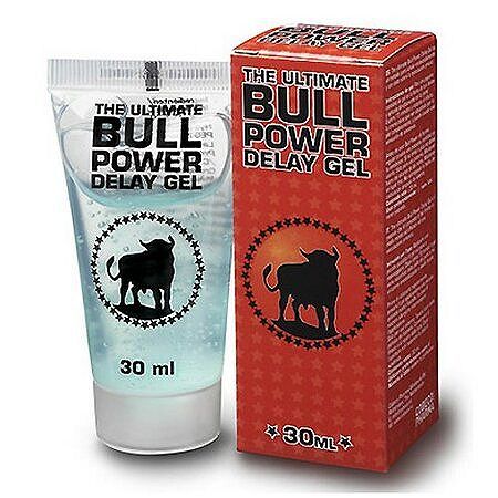 Znecitlivujúci gél pre mužov Bull Power, 30 ml